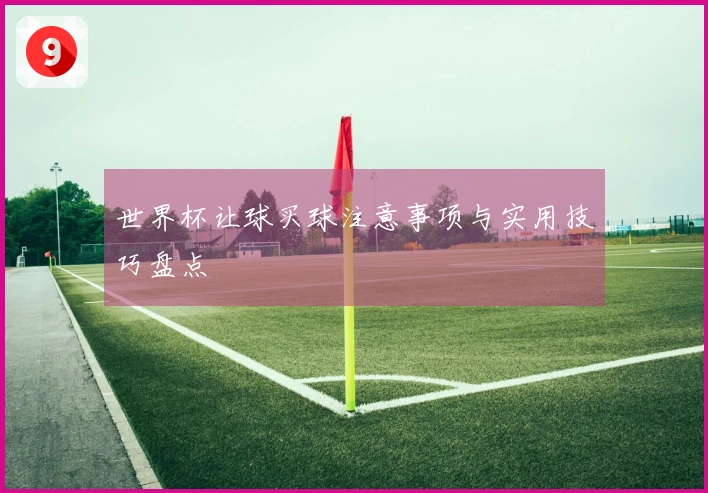 世界杯让球买球注意事项与实用技巧盘点